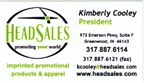 Kim Cooley from Head Sales Selling Promotional Products